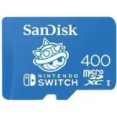 SanDisk Von Nintendo, 400 GB, MicroSDXC, Klasse 1, 100 MB/s, 90 MB/s, Blau