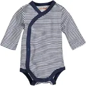 Playshoes Wickelbody Ringel in Marine | Gr.: 44
