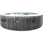 Intex , Whirlpool "Pure Spa Bubble Massage Greywood Deluxe", Ø 216 x 71 cm