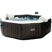 Intex 28450NP - Whirlpool - PureSPA Greystone Deluxe (175x175cm) für 4 Personen App Steuerung