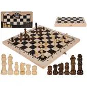 Out of the blue OOTB Holz-Brettspiel Schach ca. 34 x 34 cm