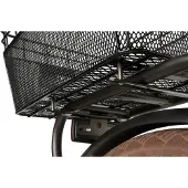 Fastrider Olav Rear Carrier Bicycle Basket Large Fahrradkorb Black L 25 L