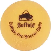 Buffalo Pro Tischfu?ball B?lle - 6 St?ck - gelb