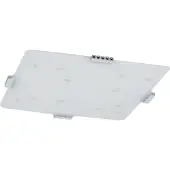 Paulmann Function MaxLED Softpad Basisset 3x 85x85mm 3x3,3W 230/24V 24VA Silber Kunststoff