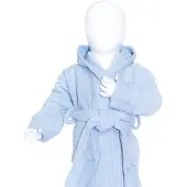 The One Towelling Kinder Baby Bademantel Baby-Badetuch Baby Bathrobe light blue 68/74