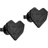 Liebeskind berlin Damen-Ohrstecker Edelstahl LIEBESKIND Berlin Schwarz