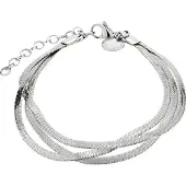 Liebeskind berlin Armband "LJ-0719-B-20", silber (edelstahlfarben), Armbänder, 20cm, Edelstahl, Armband