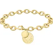 Liebeskind berlin Armband "LJ-0690-B-20, LJ-0691-B-20", gold (gelbgoldfarben), Armbänder, Damen, 20cm, Edelstahl, Armband, Topseller
