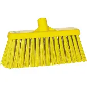 Vikan Hygiene 2915-6 Besen 30 cm, gelb, harte Fasern, 330 mm