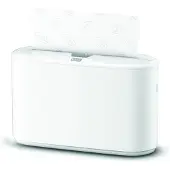Tork Spender Xpress 552200, für Interfold-Handtücher, Einzeltuchentnahme, LED-Füllstandanzeige, Kunststoff, weiß