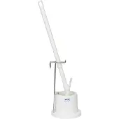 Vikan Hygiene 5051-5 Toilettenbürste, weiß, inkl. Halter ø130mm, ø90x720mm