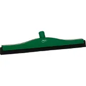 Vikan 7753-2 Classic Bodenzieher 50 cm grün, fester Hals, schwarze Kassette