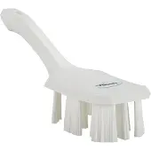 Vikan UST 4179-5 Spülbürste, weiße Hartfasern, kurzer Griff, 70x260mm
