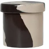 Ferm Living Vorratsbehälter Inlay Small Sand/Brown