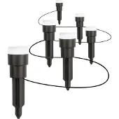 Osram LED Außenleuchte Endura Serie Garden pole, dunkelgrau 180 lm