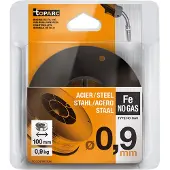 Toparc Drahtspule 100x0,9mm, 1kg, gefüllt