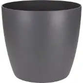Elho Brussels Anthrazit Runder Blumentopf - Ø 29,5 x 27,1 cm
