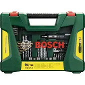 Bosch V-Line TIN drill bit / bit set - 91-piece