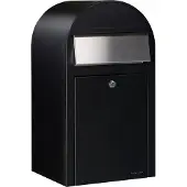 Bobi Briefkasten Grande st9005 i Strukturiertes Schwarz