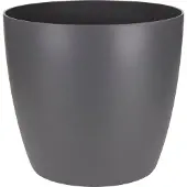 Elho Blumentopf Brüssel rund 25 cm anthrazit (zwart)