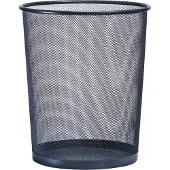 Zeller Papierkorb, anthrazit, Mesh Ø29,5x35