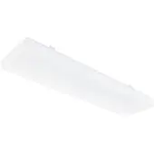 Nordlux Trenton Batten Light Fitting White, Rechteckig, Decke/Wand, Oberflächenmontiert, Weiß, Keller, Kunststoff