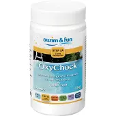 Soukous Oxychock Pool Granulat chlorfrei aktivierter Sauerstoff zur Desinfektion 1 kg