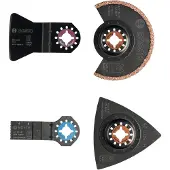 Bosch Fliesen-Set, 4-teilig, Sägeblatt-Satz