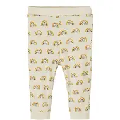Name it Unisex Baby Hose mit Gummizug Oatmeal 56 | Gr.: 68