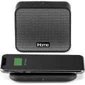 IHome iBTW88 Portable Bluetooth Speaker with Wireless Fast Charger User