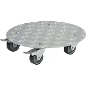 Wagner Multi Roller Alaska, Tragkraft 100 kg, Alu, ca. 7 x 30 x 30 cm