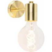 QAZQA Smart Art Deco Wandleuchte Gold inkl G95 WiFi Lichtquelle Facil