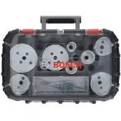 Bosch Progressor Holz+metall-lochsägen-set 11 Einheiten