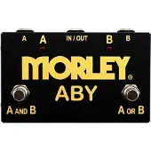 Morley ABY-G Gold Series ABY Fußschalter