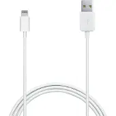 Puro 1.0m Lightning - USB 2.0, 1 m, Lightning, USB A, Weiß, Apple iPhone 5/5S/5C, iPad Mini, iPad 4, iPod Touch 5, iPod Nano 7, 1 Stück(e)
