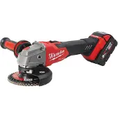 Milwaukee M18 FSAG125XB-502X 18V Li-Ion Akku-Winkelschleifer-Set (2x5.0Ah) in HD-Box - 125mm - bürstenlos