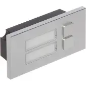 Dahua DHI-VTO4202F-MB2 - Zwei-Tasten-Modul - Silber