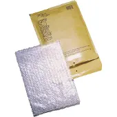 Jiffy Luftpolstertaschen Mail Lite für DIN A5, 180 x 260mm, Typ D, haftklebend, braun, 100 Stück