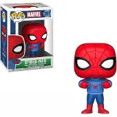 Funko POP! Figure POP! Marvel Christmas Spiderman, Sammelfigur, Film & TV-Serien
