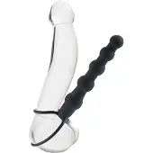 Calexotics - Love Rider Beaded Doppelpenetrator aus Silikon 1 St Vibrator