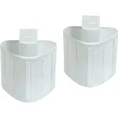 Tefal XD9070, Anti-Kalk-Kartusche für Bügeleisen, Weiß, Einfarbig, 110 mm, 120 mm, 80 mm