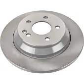 FEBI BILSTEIN Bremsscheibe 104951 hinten, voll, 1 Stück