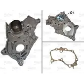 Valeo 506849 Kühlmittelpumpe Wasserpumpe mit Riemenscheibe für TOYOTA AVENSIS Kombi (T25) COROLLA Verso (ZER, ZZE12, R1) COROLLA (ZZE12, NDE12, ZDE12)