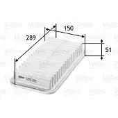 Valeo Luftfilter 585185