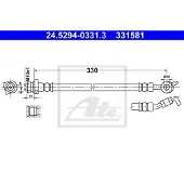 Ate Bremsschlauch 24.5294-0331.3