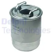 Delphi Kraftstofffilter HDF653 passend für MERCEDES-BENZ SPRINTER 3,5-t Kasten (906) Leitungsfilter