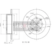 MAXGEAR Bremsscheibe 19-0922
