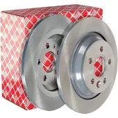 FEBI BILSTEIN Bremsscheibe 43882 hinten, voll, 1 Stück