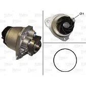 Valeo Kühlmittelpumpe Wasserpumpe für VW Golf IV Schrägheck (1J1) 506587