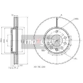 MAXGEAR Bremsscheibe 19-0812